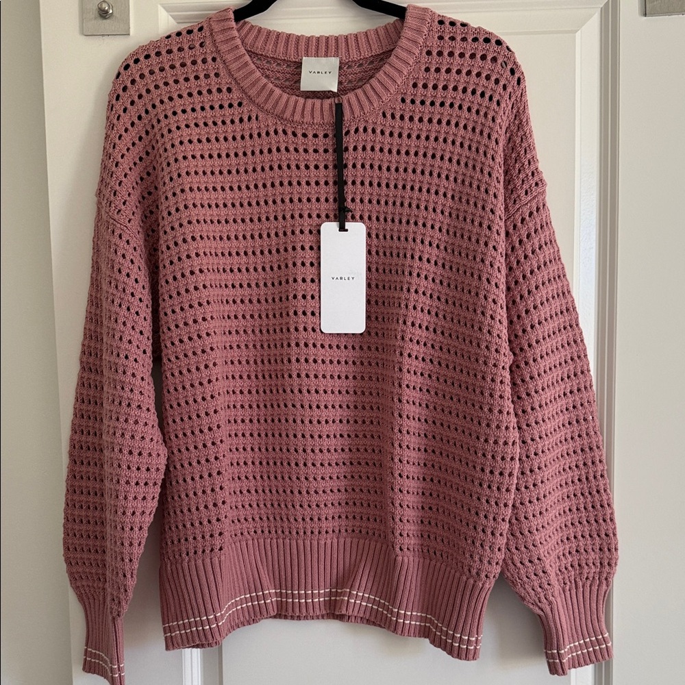 Varley Fox Knit Crew Sweater